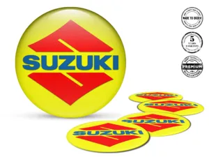 Suzuki Felgenaufkleber für Autos Luxusgewölbte Logos